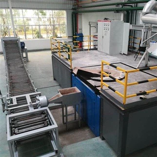 Mesin Pengecoran Batangan Aluminium